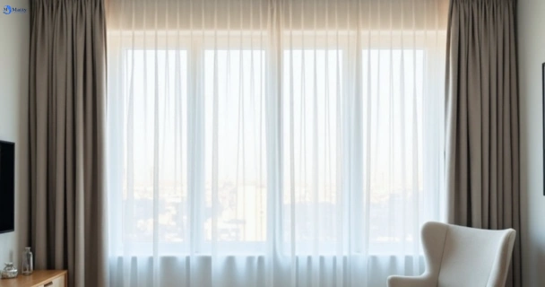 Restored vibrant drapes in mosman-nsw QLD after Matty Curtain Cleaning